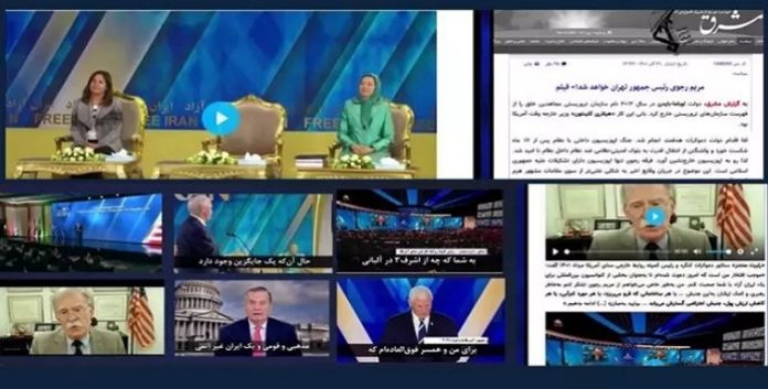 قوات الحرس لنظام الملالي والتعبير عن الرعب من تشكيلات منظمة مجاهدي خلق الإيرانية