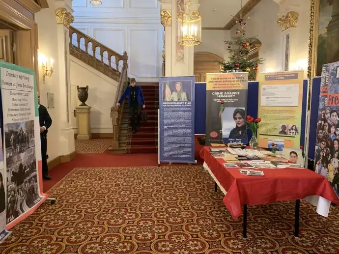 اقامها انصار مجاهدي خلق- معرض صور و تكريم شهداء الثورة الديمقراطية الإيرانية في لندن وبرلمان لوكسمبورغ وروما