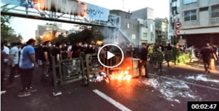 موجز عن الإنتفاضة الاوطنیة الایرانیة في يومها الـ87