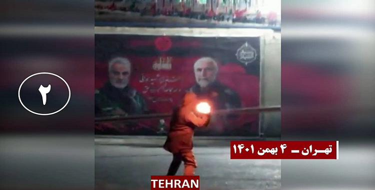 شباب الانتفاضة يضرمون النار في 17 مركزا و رمزا للقمع