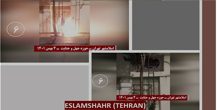 شباب الانتفاضة يضرمون النار في 17 مركزا و رمزا للقمع