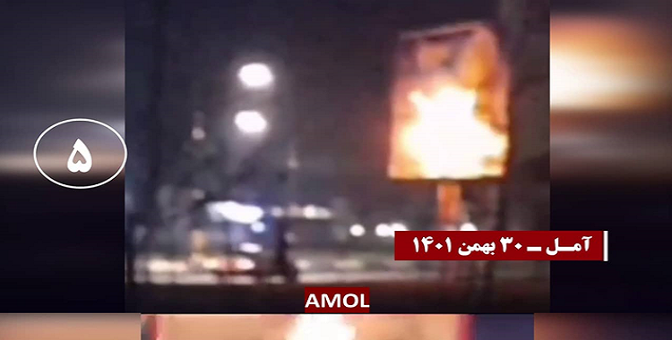 15 عملية ضد أجواء القمع ينفذها شباب الانتفاضة في طهران و 12 مدينة أخرى