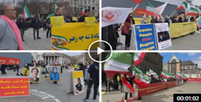 احتجاجاَ علی تسمیم الفتيات ،مظاهرات انصار مجاهدي خلق والإيرانيين في لندن وتورنتو واتاوا واسلو وأمستردام
