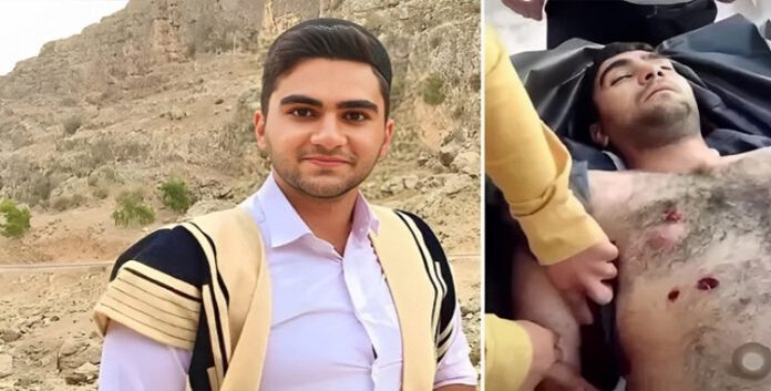 استشهاد احد شباب في مدينة إيذه اثر إطلاق النارعلى يد عناصرالشرطة– موقف مجاهدي خلق