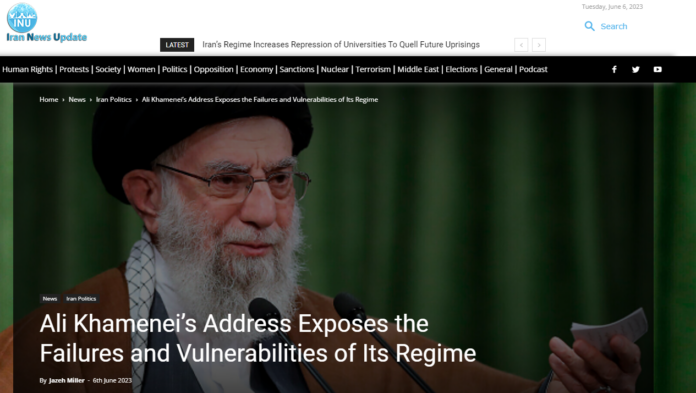 خامنئي الكشف عن إخفاقات ونقاط ضعف نظامه