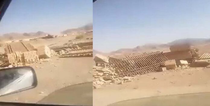 منازل أساتذة جامع مكي في زاهدان تتعرض للهدم و الدمار من قبل جلاوزة خامنئي