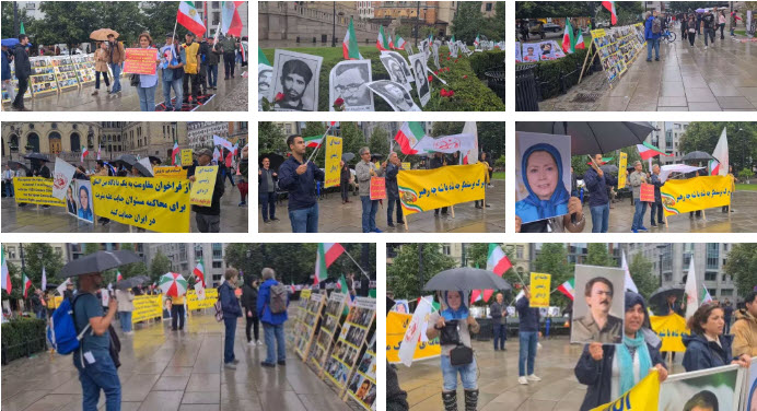 تجمعات انصار مجاهدي خلق و إيرانيين احرارفي برلين وباريس وأوسلو وجنيف وميونيخ ويوتا وفانكوفر وسيدني وبريمن وأوتاوا وتورنتو