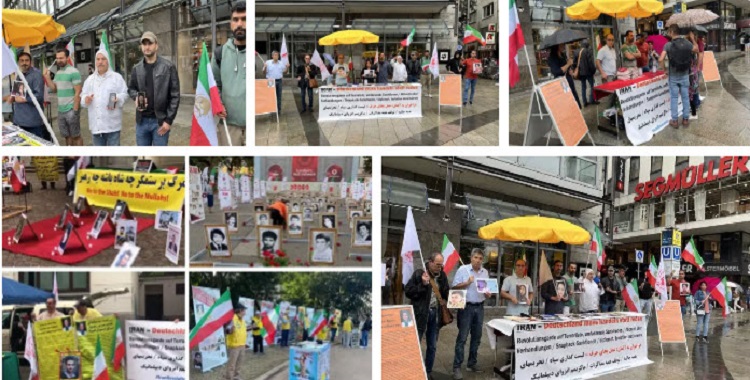 احتجاجا على وضعهم المعيشي السيئ تجمعات احتجاجية للمتقاعدين في مدن شوش وكرج وكرمانشاه ودزفول وشوشتر وأصفهان والأهواز