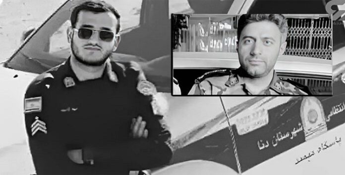 ایران .. مع تصاعد قتل ضباط الشرطة القمعيين، هلاك اثنين من ضباط شرطة نظام الملالي في صراع مع مسلحين