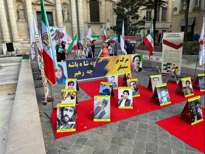 وقفات الإيرانيين و انصار مجاهدي خلق في ذكرى جمعة زاهدان الدامية في باريس وسالزبورغ ووهامبورغ