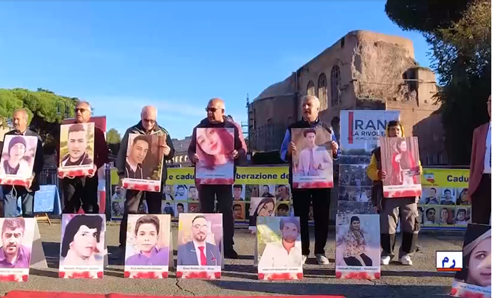 طلبوا بإدراج اسم قوات الحرس للنظام الإيراني في قائمة الإرهاب، وقفات و معارض للجالية الإيرانية في لاهاي ولندن وروما يطالبون