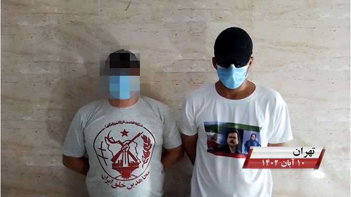 شعاروحدات المقاومة الایراینة تابعة لمجاهدي خلق في احیاء ذكرى شهداء الانتفاضة الشعبية: لا للشاه، لا لنظام الملالي، نعم للحرية والديمقراطية