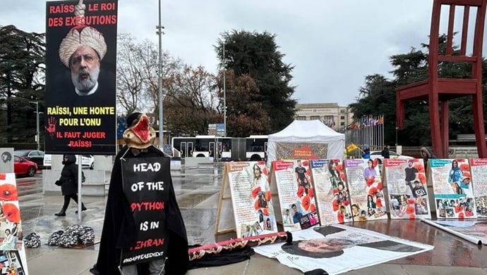 جنيف - صفعة المقاومة الایرانیة علی وجه النظام الایراني