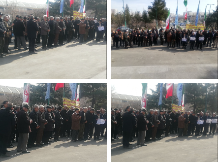 ایران...استمرار الموجة الجديدة من احتجاجات لمتقاعدي الاتصالات في إيران