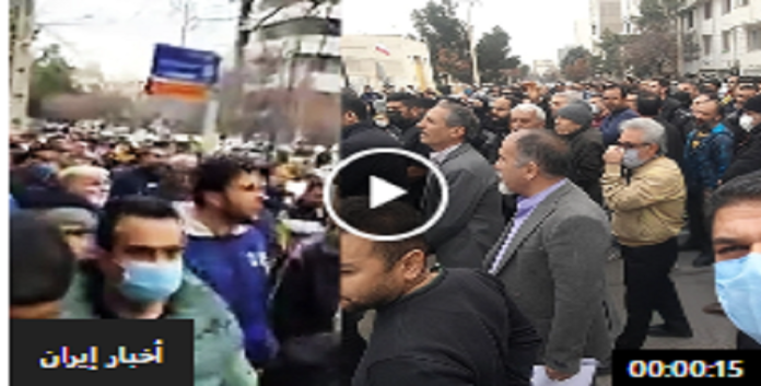 ایران.. رد فعل عنيف من قبل قوات القمع الحكومي للمنهوبين في قزوين