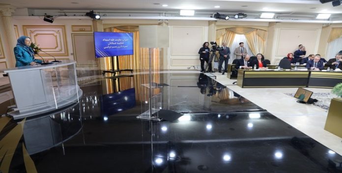 مريم رجوي: لا مفهوم للعدالة ولا المحكمة ولا للقضاء المستقل في نظام الملالي