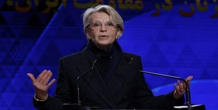 السيدة ميشيل أليوماري: المرأة الإيرانية مثل مريم رجوي، هي رموز مقاومة الظلم والجهل والديكتاتورية