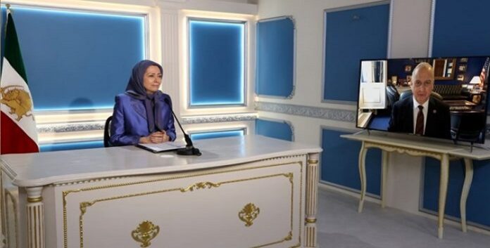 مقابلة السيدة مريم رجوي مع عضو الكونغرس الأمريكي ماريو دياز بالارت، رئيس اللجنة الفرعية لمخصصات وزارة الخارجية الأمريكية