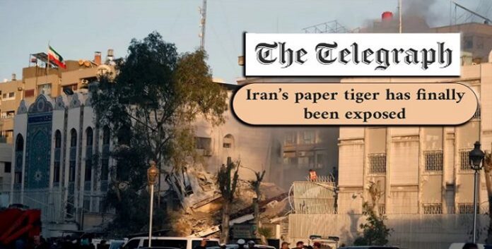 موقع “تلغراف” البريطاني: كشف النمر الورقي الإيراني