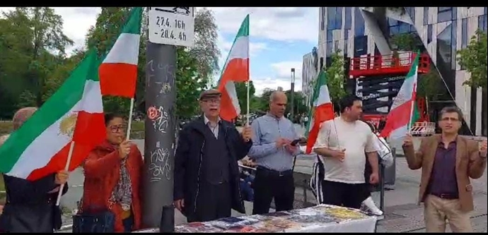 احتجاجاً علی إعدامات خامنئي التعسفية فی ایران،مظاهرات إيرانيون في ستوكهولم وبرلين وكولونيا ودوسلدورف وبوخوم