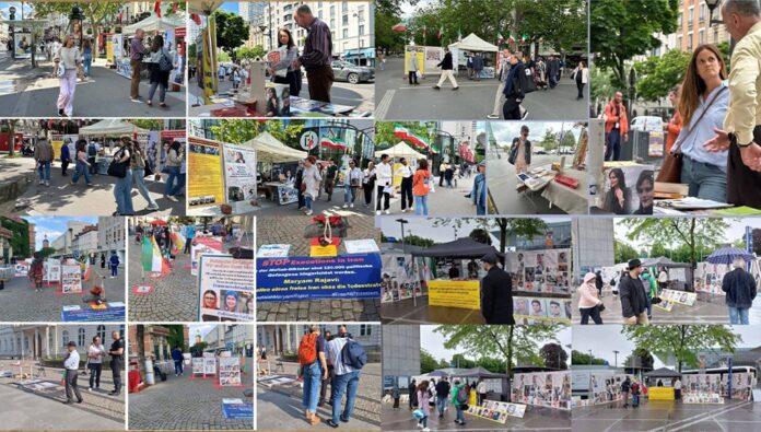 إحياء لذكرى استشهاد مؤسسي المنظمة،أنصار مجاهدي خلق في كوبنهاغن وكولونيا وهامبورغ ومونستر وبون وآخن بألمانيا- تقرير مصور