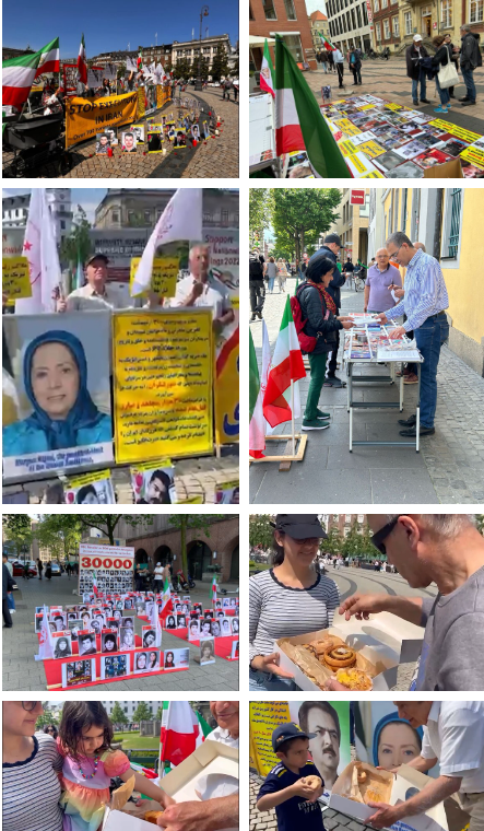 إحياء لذكرى استشهاد مؤسسي المنظمة،أنصار مجاهدي خلق في كوبنهاغن وكولونيا وهامبورغ ومونستر وبون وآخن بألمانيا- تقرير مصور