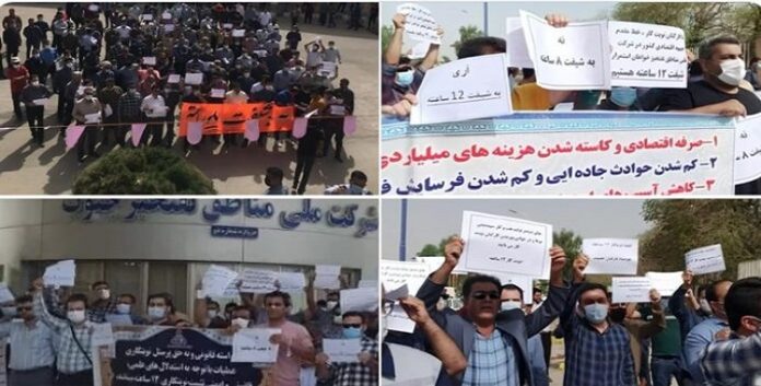 ایران.. تعكس بوضوح الاستياء العام من الوضع الاقتصادي والاجتماعي في البلاد استمرار الاحتجاجات والإضرابات في مختلف المدن