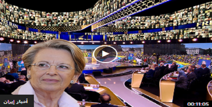 خلال خطاباً مؤثراً، السیدة ميشيل أليوماري: خطة مريم رجوي لمستقبل ايران هي منارة أمل وخارطة طريق نحو السلام والازدهار