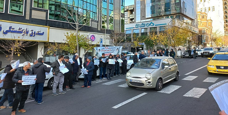 تسلیط الضوء على الاستغلال المنهجي من قبل النظام الایراني، عبر أصوات المتقاعدين والعمال