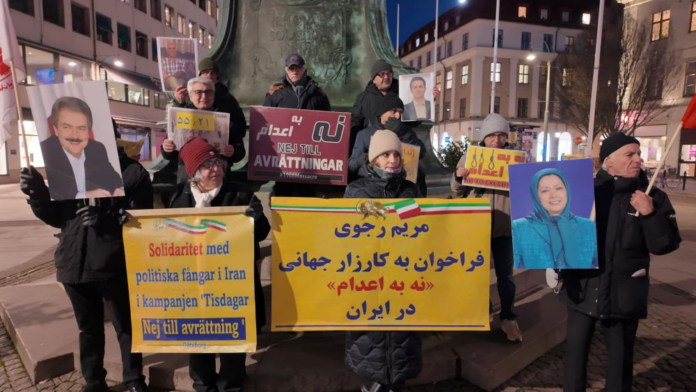 واشنطن ، باريس، فانكوفر وغوتنبرغ: مؤيدو منظمة مجاهدي خلق ينظمون فعاليات ضد النظام الإيراني