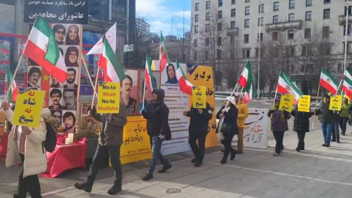 واشنطن ، باريس، فانكوفر وغوتنبرغ: مؤيدو منظمة مجاهدي خلق ينظمون فعاليات ضد النظام الإيراني