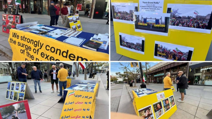 واشنطن ، باريس، فانكوفر وغوتنبرغ: مؤيدو منظمة مجاهدي خلق ينظمون فعاليات ضد النظام الإيراني