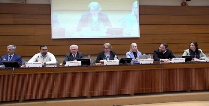مؤتمر حول تدهور وضع حقوق الإنسان وموجة الإعدامات في إيران-جنیف - المقر الأوروبي للأمم المتحدة
