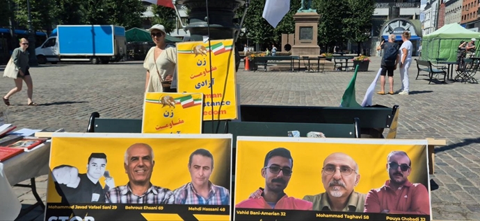 بشعار تحركوا لإنقاذ السجناء السياسيين من الإعدام-مظاهرات أنصار المقاومة الإيرانية في المدن الاوروبا و استرالیا