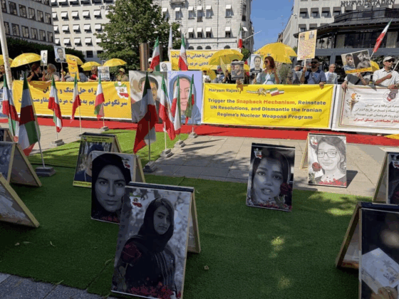 بشعار تحركوا لإنقاذ السجناء السياسيين من الإعدام-مظاهرات أنصار المقاومة الإيرانية في المدن الاوروبا و استرالیا