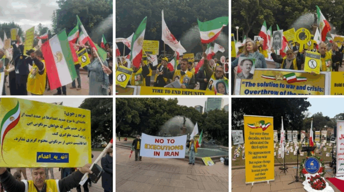أنصار المقاومة الإيرانية في مدن حول العالم يكشفون جرائم النظام ويدعمون بديلاً ديمقراطياً