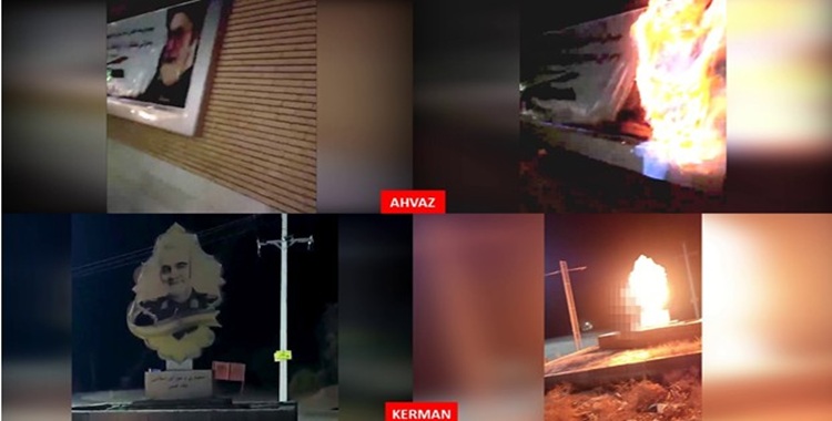 15 عملية لشباب الانتفاضة في طهران و12 مدينة أخرى احتجاجًا على ارتفاع أسعار الخبز