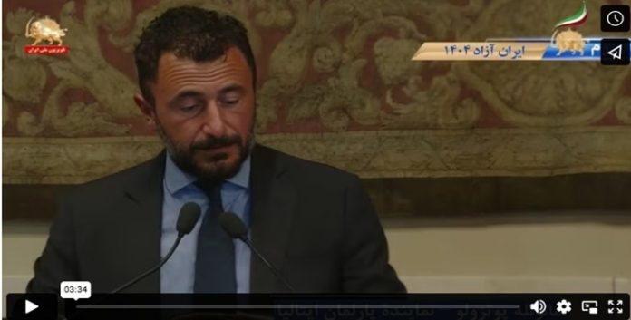 النائب الإيطالي بوتزولو: مع كل لقاء بالسيدة رجوي نقترب أكثر من ضرورة تغيير النظام في إيران
