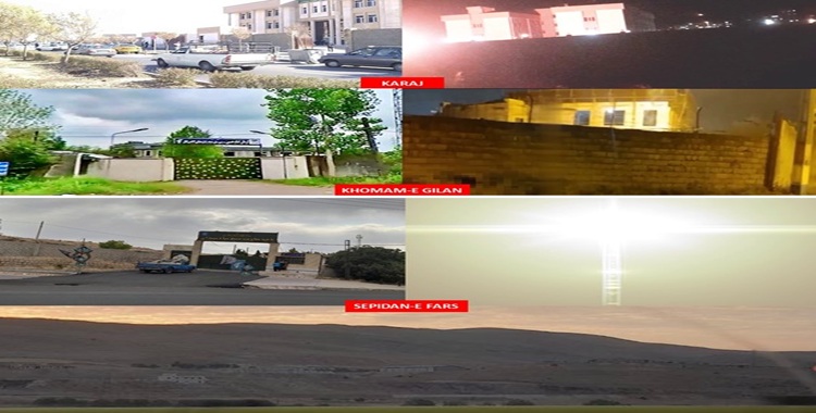 شباب الانتفاضة في طهران و13 مدينة أخرى ينفذون 15 عملية تستهدف مراكز القمع ورموز نظام الملالي