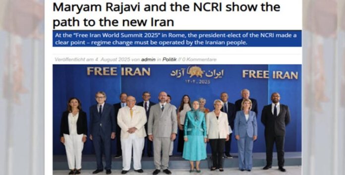 يورو جورنالیست: مريم رجوي والمجلس الوطني للمقاومة الإيرانية يرسمان الطريق نحو إيران الجديدة