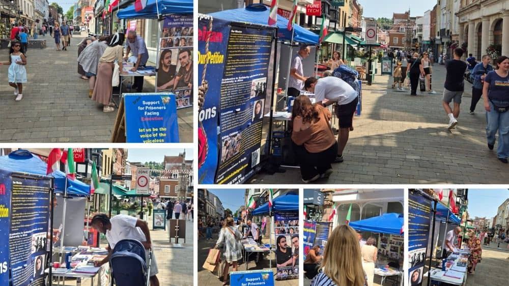 لوقف الإعدامات وإنقاذ السجناء السياسيين، تنظیم فعاليات عالمية لأنصار المقاومة الإيرانية