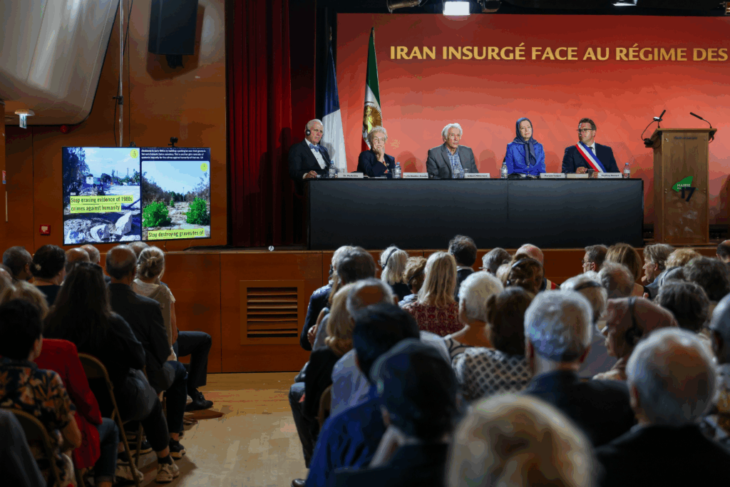 إدانة موجة الإعدامات في إيران ودعوات لدعم بديل ديمقراطي من جانب حقوقيون دوليون في مؤتمر باريس