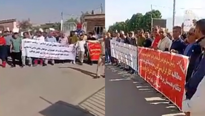 من إضراب الأطباء إلى هتاف “كفى إشعالاً للحروب، فموائدنا فارغة!”، احتجاجات تعم المدن الایرانیة