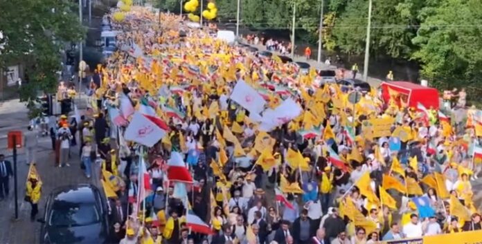 بروكسل: صوت الشعب الإيراني يدوي في قلب أوروبا