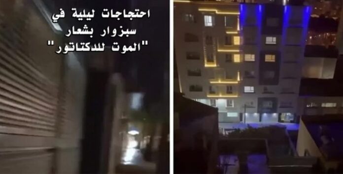 بشعار “الموت للدكتاتور” احتجاجات ليلية في سبزوار