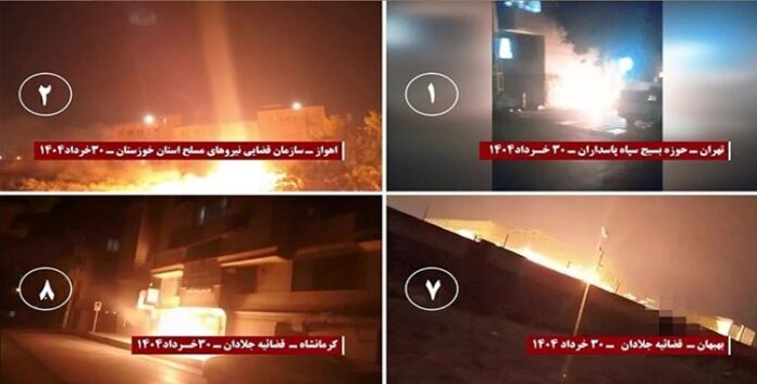 بردود فعل ميدانية شباب الانتفاضة یردون على إعدام مهران بهراميان