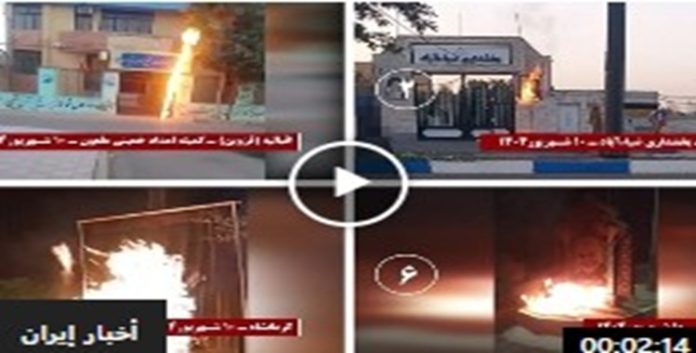 شباب الانتفاضة يردّون على قمع الباعة في قزوين بعمليات نارية