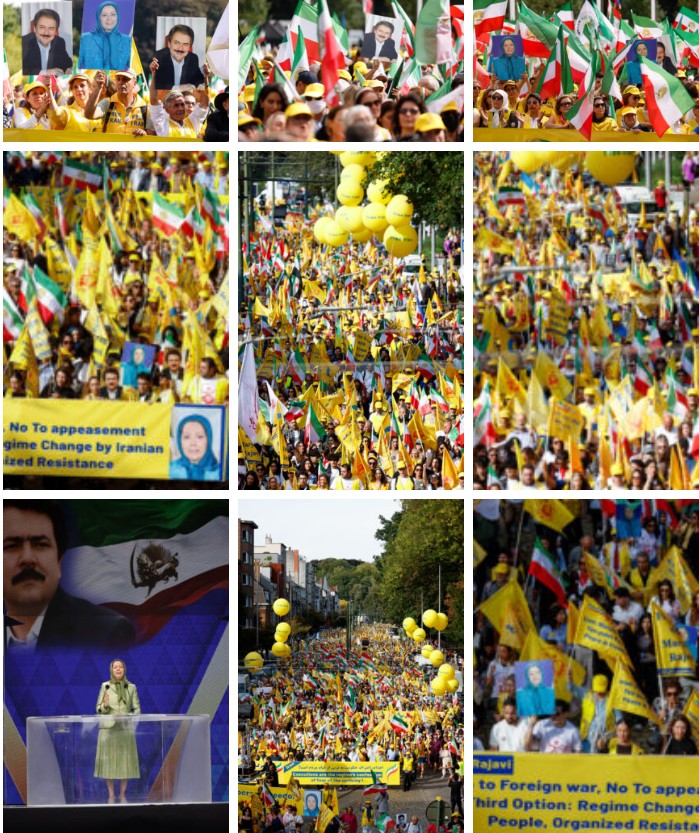 مظاهرة بروكسل تكشف تنامي نفوذ المقاومة الإيرانية