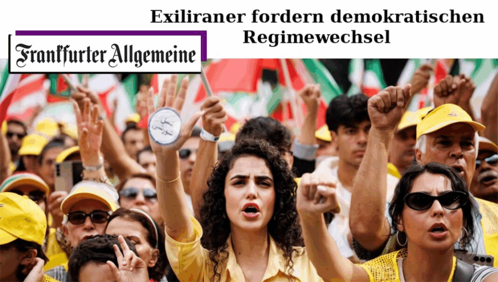 لمحة سريعة المظاهرة الكبرى للإيرانيين في بروكسل