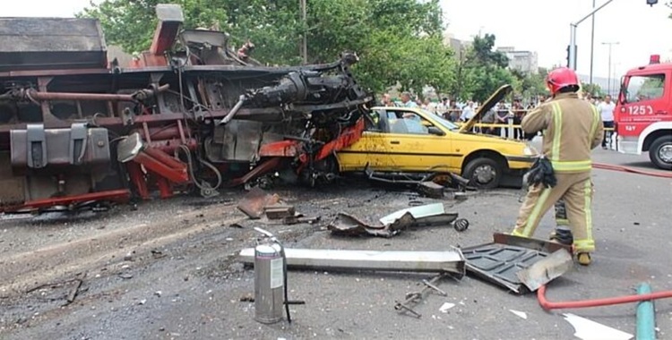 ایران..انهيار نظام النقل والبنية التحتية تزید حوادث الطرق المميتة